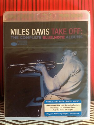 MILES DAVIS 'TAKE OFF: Complete Blue Note *RARE* Sealed PURE AUDIO BLU-RAY DISC