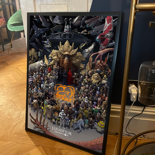 Lucasfilm Animation 20th Anniversary Poster | eBay
