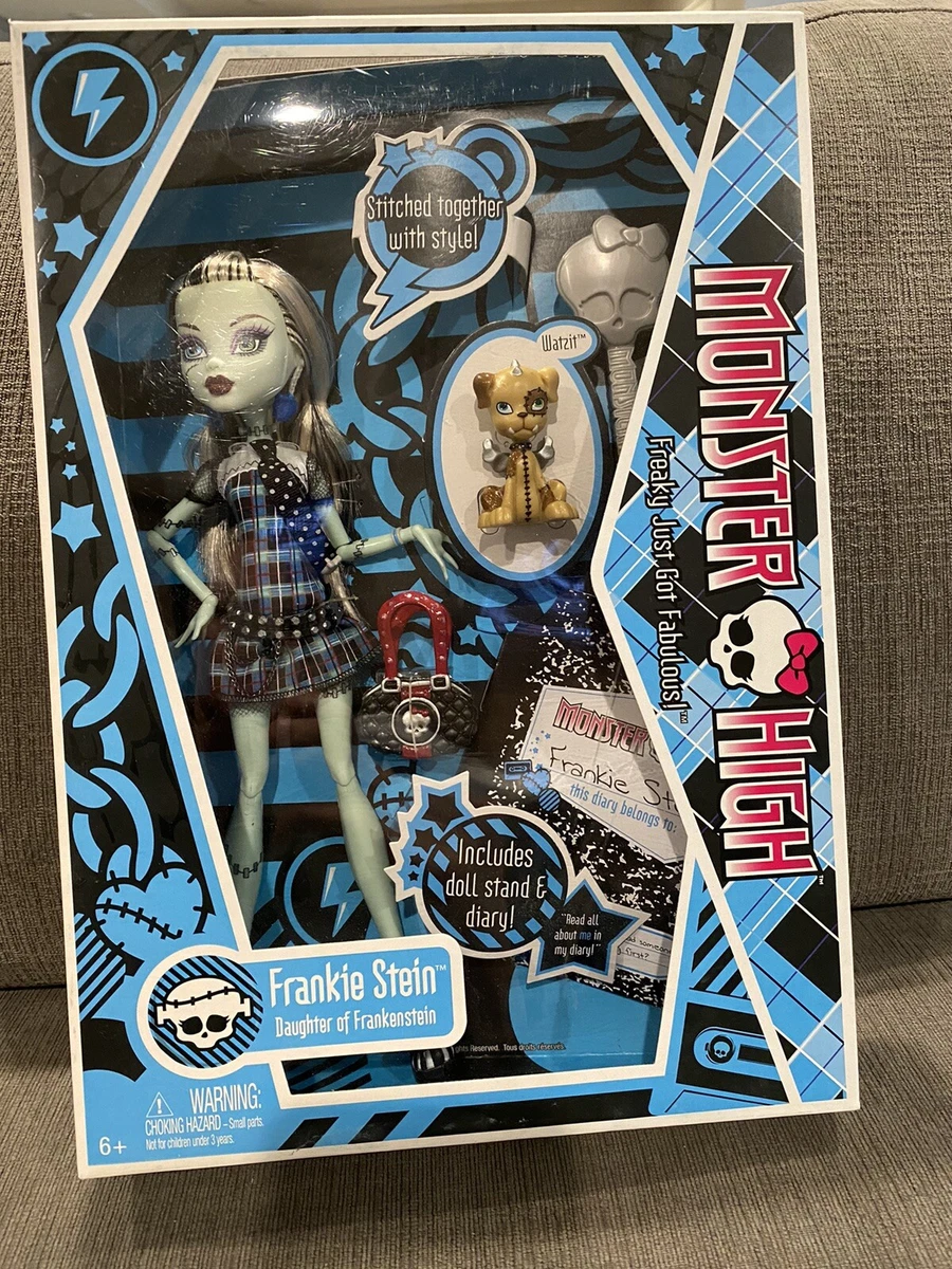 Monster High Frankie Stein Original First Wave Doll 2009 New in Box