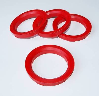 x4 Centre Spigot Rings for BK Racing 73.1mm for Saab 9-3