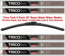 5-Pack 18" Beam Blade Wiper Blades Trico 19-180 x 5 (19-180WD5 Bulk Master Pack)