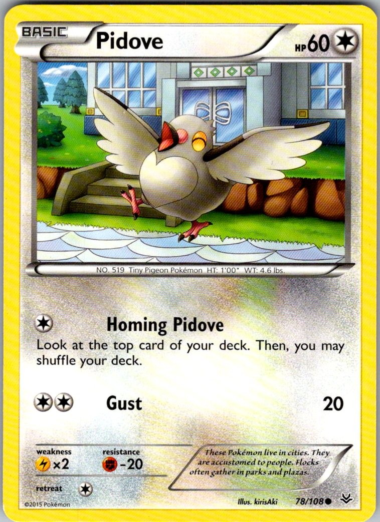 Pidove 78/108 Common Roaring Skies MP
