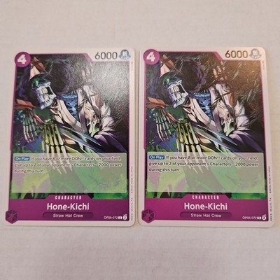 2X One Piece Hone-Kichi (OP05-072/258) OP05 Awakening of the New Era NM TCG CCG