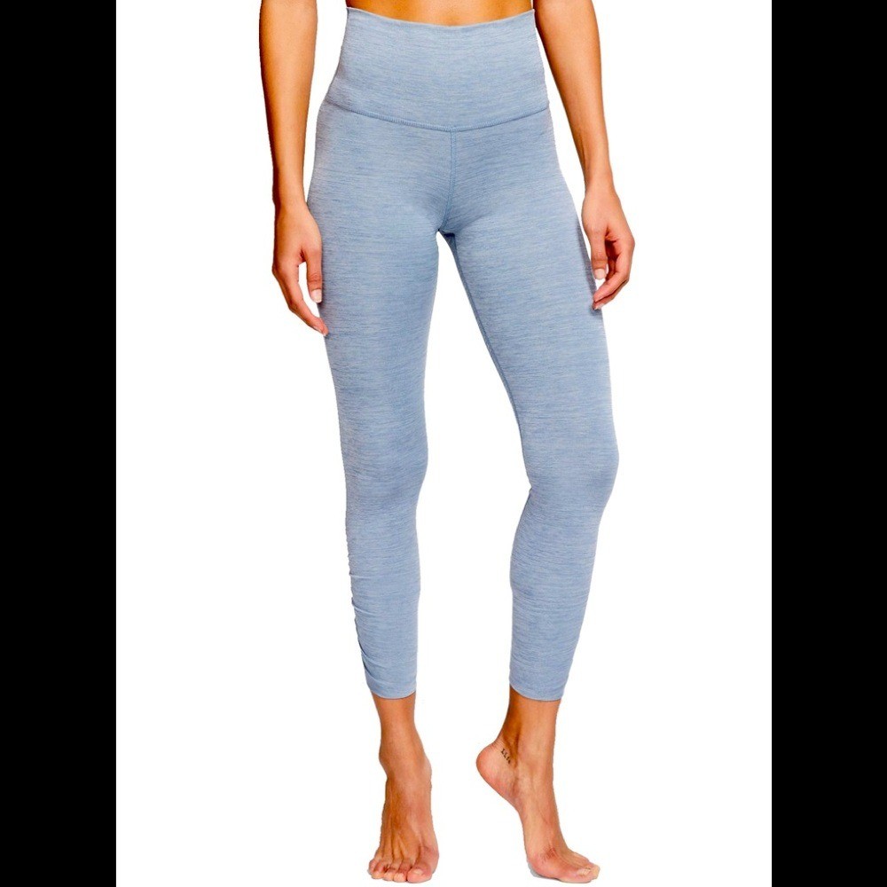 nike yoga ruched leggings