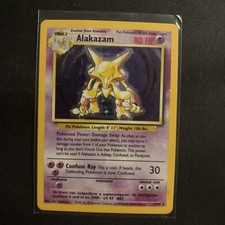 Alakazam Set Base Holo Raro 1/102