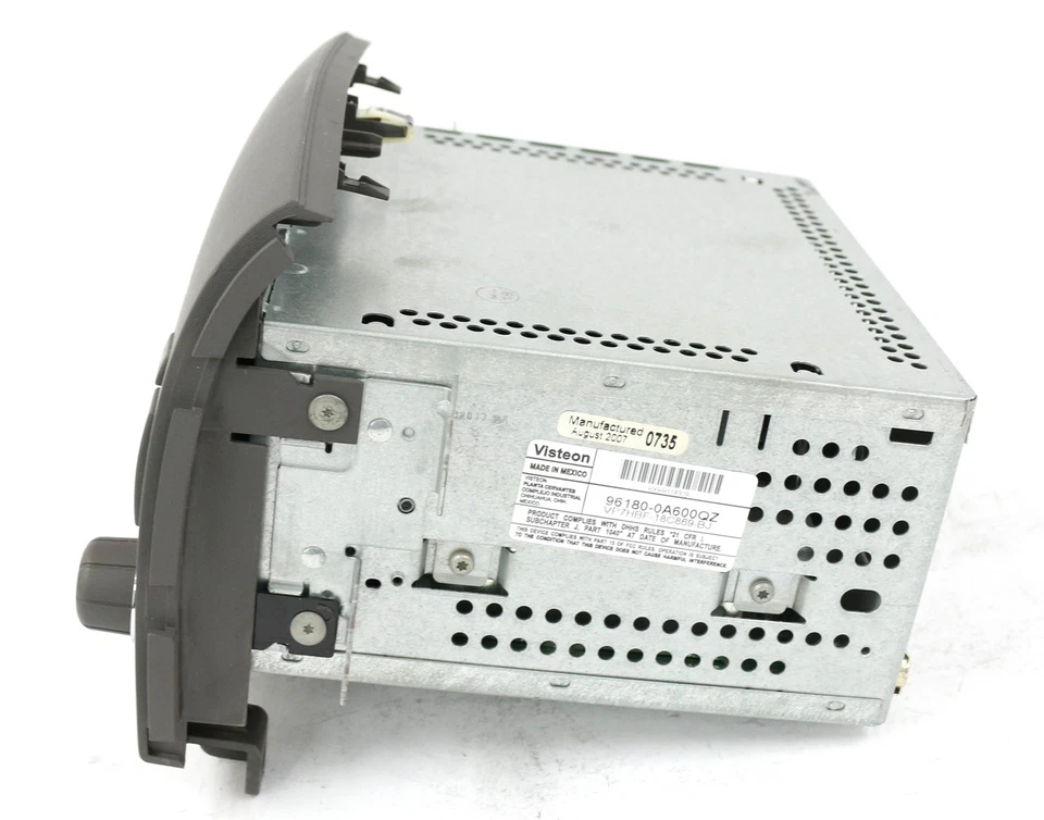 Hyundai Sonata 2008 radio AM FM CD satélite 96180-0A600QZ Opt 960S Foto 3 de 4