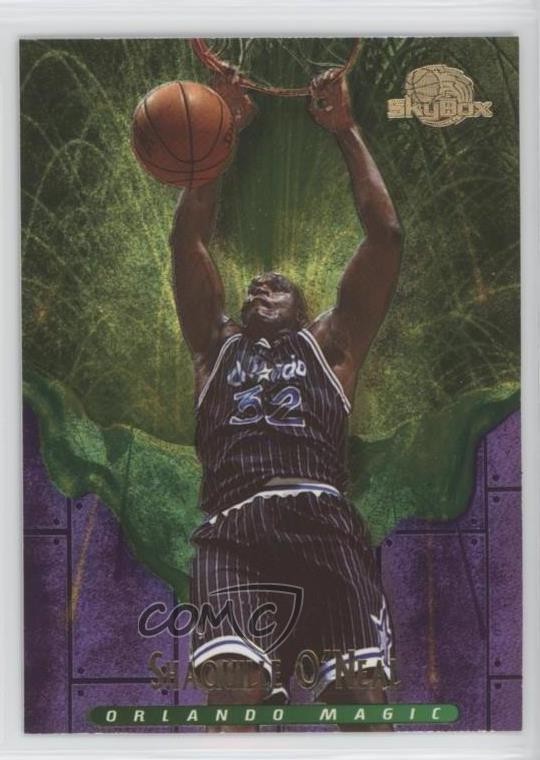 1995-96 Skybox Premium Meltdown Shaquille O'Neal #M8 HOF 6hi
