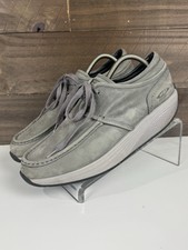 MEN'S MBT KHERI 6S CHARCOAL GREY OXFORDS CASUAL NUBUCK WALKING SHOES Sz. 10-10.5