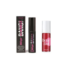 Benefit Badgal Mascara 3g + Benetint Lip & Cheek Tint 2ml Mini Set, New