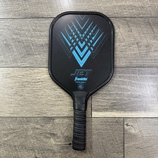 Franklin Sports Jet Pickleball Paddle Dual Plated Aluminum Blue 52744 USED