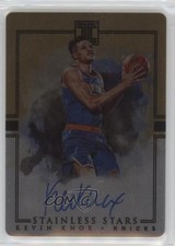 2018-19 Panini Impeccable Stainless Stars Gold /10 Kevin Knox #SA-KNX Auto 5e4