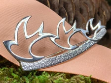 Dove Brooch Peace Iona Abbey Scotland Scottish Bird Ladies 925 Pin Gift