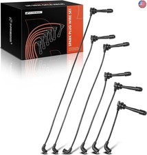 Ignition Spark Plug Wires Set of 6 Compatible with Hyundai Sonata