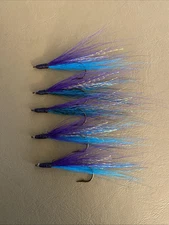 Bucktail River Streamer Flies- Hand Tied - Walleye, White Bass, Salmon (1812)