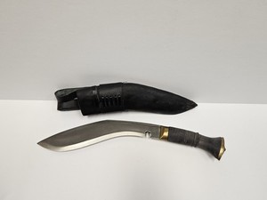 Genuine Gurkha knife -9" Nepal Army, Wooden Handle Kukri Handmade In Nepal GK&CO