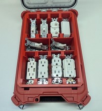 Receptacle/Switch Insert Set for Milwaukee Pa...