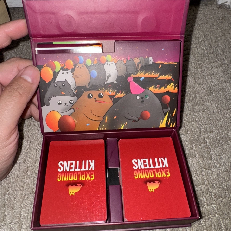 Exploding Kittens Party Pack – Opened  – Complete (120 Cards) - Image 3 of 3