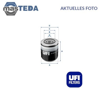 2316700 MOTOR ÖLFILTER UFI FÜR AUDI 100 C3,A6 C4,100 C4,4A2,4A5,444,446