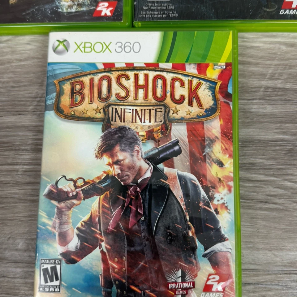 BioShock 1 2 Infinite Games Bundle Xbox 360 Complete Tested Working - Image 2 of 4