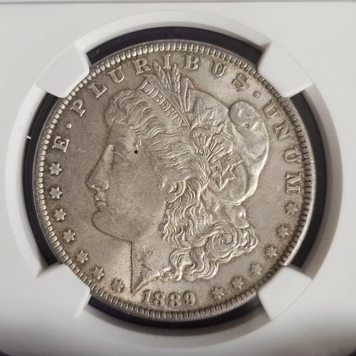 VIDEO 👀🔥NICELY TONED OBV REV🔥1889 NGC MS-63 Morgan Silver Dollar
