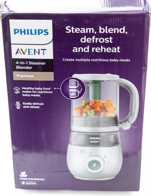 Defekt! Philips Avent SCF885/01 4-in-1 Babynahrungszubereiter Dampfgarer Mixer