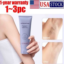 Permanent Hair Removal Cream Painless Stop Hair Growth Inhibitor Remover Smooth