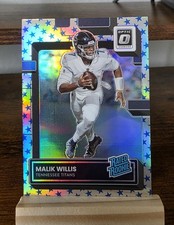 2022 Panini Donruss Optic Rated Rookie Prism Malik Willis - Stars (RC) # 203