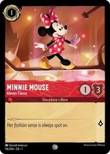 4x Minnie Mouse - Always Classy - 116/204 - Common NM-Mint Disney Lorcana: The F