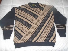 Tosani Mens 3D Knit Sweater Size XXL