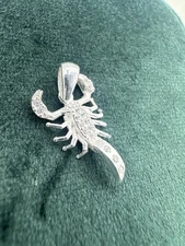Sterling Silver Scorpion Pendant