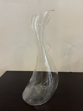 Georg Jensen Iconic Curved Carafe In Clear Glass