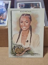2022 MALIKA ANDREWS TOPPS ALLEN AND GINTER CARD #258 SPORTS REPORTER ESPN