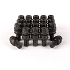 M14 x 15 Radius 14 Alloy Wheel Bolts 25 58mm Thread Fits Porsche  VW Black