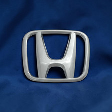 Honda Front Grille Emblem Logo Chrome Silver Badge For Civic Fits 2004 2005