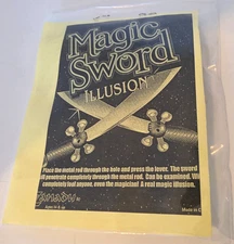 Magic Sword Illusion Magic Trick Zanadu Forum Novelties 2017