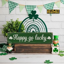 2D St. Patrick's Day Gift Metal Sign Country Kitchen Room Garden Home Decoration