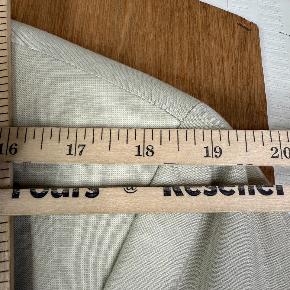 De Colección Traje Bachrach Para Hombres 44R Tostado 3 Botones 100% Lana Lona Pantalones 36x30 Plisado Foto 4 de 4