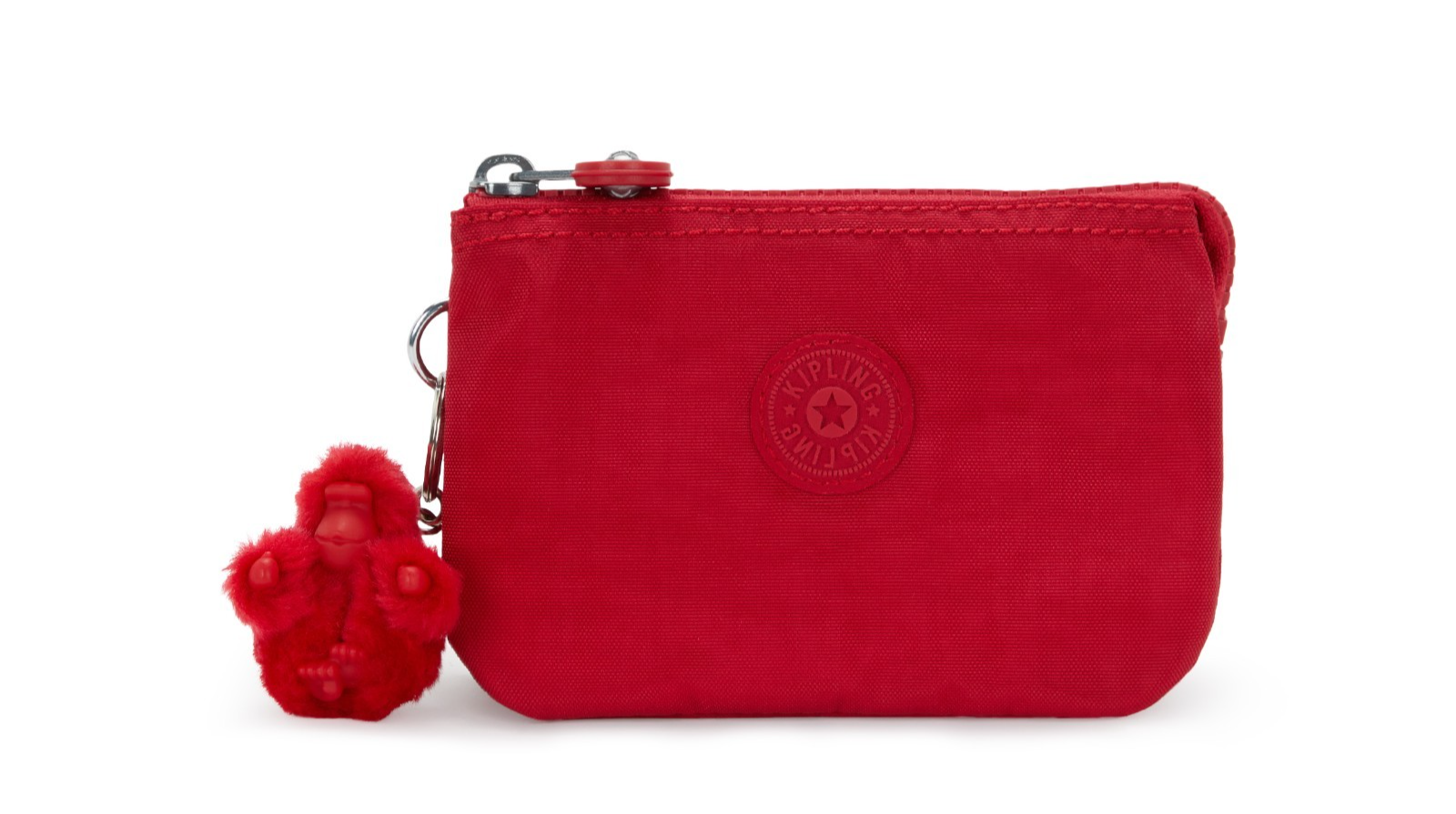 Kipling CREATIVITY S Small Purse - Ruby Red RRP £24 (FURRY MONKEY)