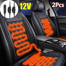 2 Pack Universal Car Seat Heater Heated Cover Cushion Winter Heating Warmer Pad 2 Pack Universal Car Seat Heater Heated Cover Cushion Winter Heating Warmer Pad