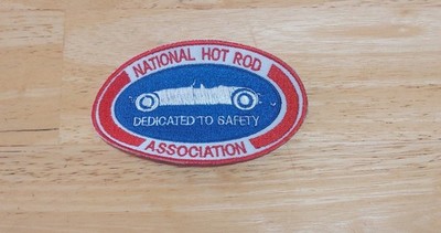 NHRA NATIONAL HOT ROD ASSOCIATION Aufnäher Patch 10x6cm Hot Rod Muscle Cars