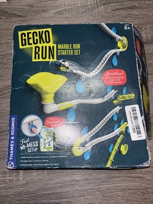 Thames & Kosmos Gecko Run Marble Run Starter Set STEM Toy Open Box