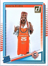 2025 Donruss WNBA #92 Saniya Rivers Holo