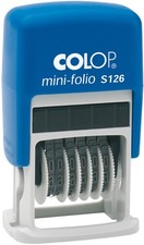 COLOP Ziffernstempel Mini Dater S126 6-stellig
