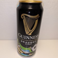 Guinness Draught Stout Limited Edition Soccer 14.9 oz. beer can 2026 - EMPTY