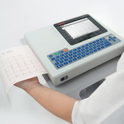 SECA CT8000P-2 PORTABLE A4 INTERPRETATIVE 12 LEAD WIFI EKG/EKG ELECTROCARDIOGRAPH