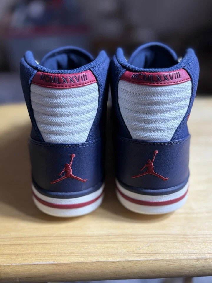 Zapatillas Air Jordan Philly Legends Nike MCMLXXVIII Azul Para Hombre Talla 10.5 *Excelentes* Foto 3 de 4