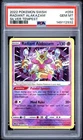 2022 POKEMON SWORD & SHIELD SILVER TEMPEST #059 RADIANT ALAKAZAM PSA 10