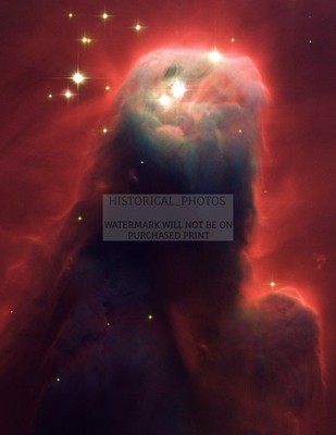 CONE NEBULA NGC 2264 HUBBLE TELESCOPE 2002 ASTRONOMY 8.5X11 PHOTO