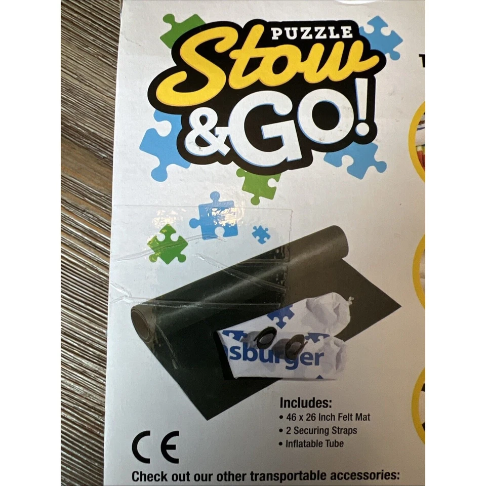 Ravensburger Puzzle Stow and Go 存储系统 卷垫 46 英寸 X 26 英寸 全新 — 第 4/4 张图片