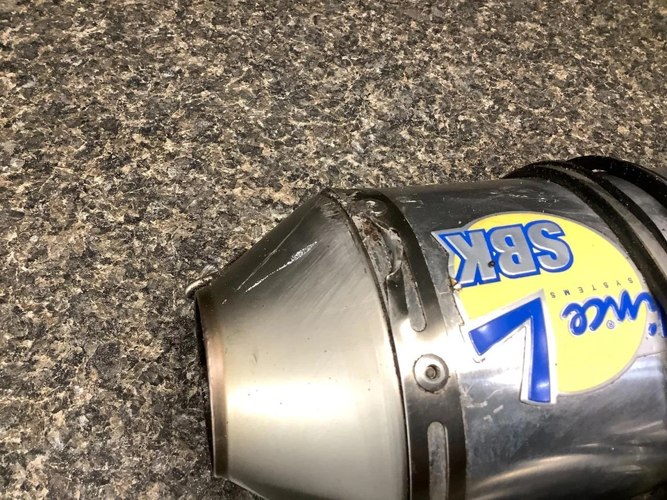 Silenciador de escape 93D 09 Kawasaki Ninja ZX-14 ZX14 Leo Vince SBK Foto 3 de 4